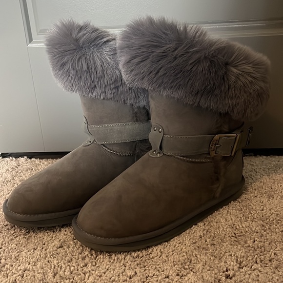 Gray Short Boots - Picture 2 of 5